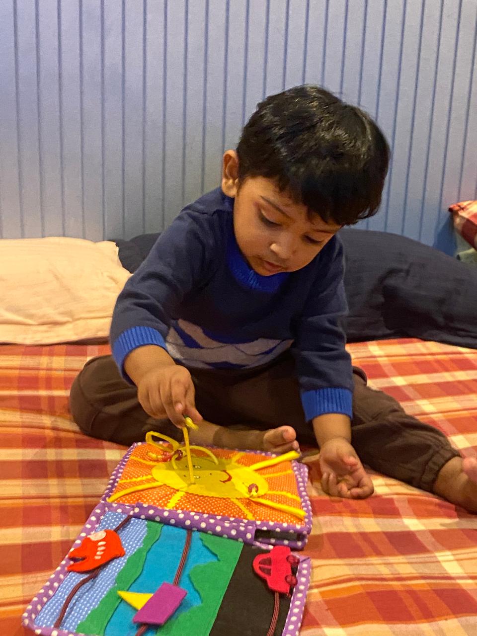 Customize your own busy book