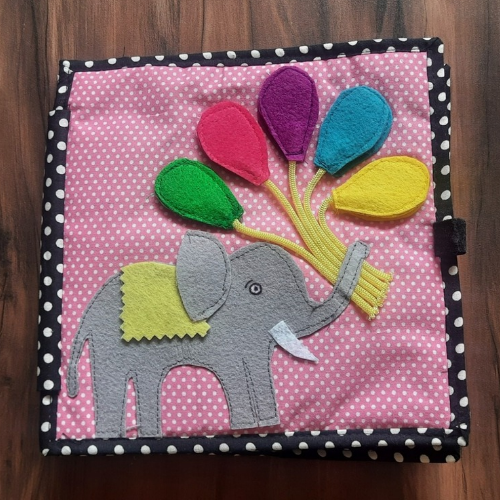Elephant book (with black border) ( 0 to 3 years)