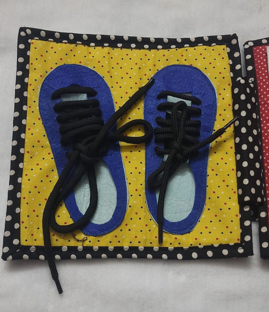 Shoes - shoe lacing activity